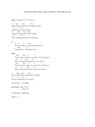 E am am sayang kamu lagi apa. Lirik Dan Kunci Gitar Lagu Wali Band Pdf