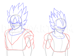 A member asked if i could draw him a dragon ball character from the gt series. How To Draw A Super Saiyan Super Saiyan Step By Step Drawing Guide By Makangeni Dragoart Com