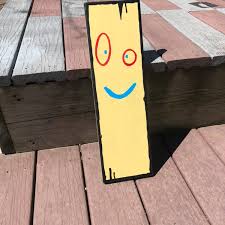 All orders are custom made and most ship worldwide within 24 hours. Custom Hand Painted Plank From Ed Edd N Eddy Real Depop