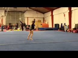 Megan S Level 1 Gymnastics Floor Routine Gymnastics Floor Routine Gymnastics Floor Gymnastics