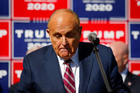 Rudy giuliani, president trump's attorney, speaks at a press conference held in the back parking lot of four seasons total landscaping on saturday in philadelphia. Oh Dear Rudy Giuliani Does His Four Seasons Act But This Time In Court The Star