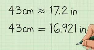 Should you wish to convert from inches to centimeters you can multiply by 2.54. How To Convert Centimeters To Inches 3 Steps With Pictures