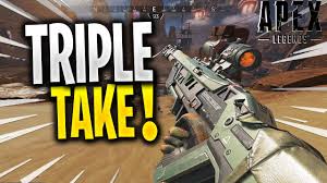 Triple Take Sniper rifle in Apex Legends | Apex Legends Mobile Triple Take  Gameplay - YouTube