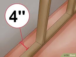Basement floor slabs are best insulated underneath with rigid insulation: 3 Ways To Insulate Basement Walls Wikihow