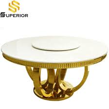 Check spelling or type a new query. China Modern Round Marble Gold Base Dining Table Made Of Stainless Steel China Dining Table For 6 Seater Dining Room Furniture