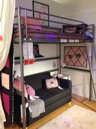 Bedroom makeover | transforming ikea cabinets into a platform bed | a teenager's heaven! Ikea Houston Idea For Daphne S Bedroom Svarta Loft Bed 129 Solsta Sleeper Sofa 169 Ikea Loft Bed Girls Loft Bed Bedroom Diy