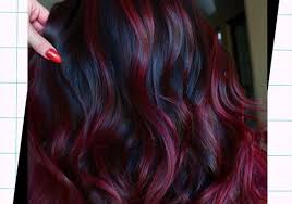How to dye hair black: 24 Gorgeous Examples Of Black Cherry Hair Color