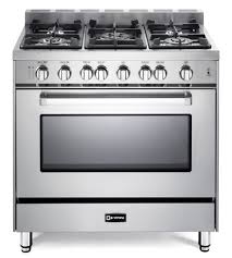 How to remove brown stains from stainless steel gas stove. Verona Vefsgg365nss 36 All Gas Single Oven Range 5 Burner Cooktop Stainless Steel Buy Online In Lithuania At Lithuania Desertcart Com Productid 9638363