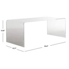 A square coffee table offers the ideal surface for playing board games which is especially handy over the summer and christmas holidays. Safavieh Atka Clear Acrylic Coffee Table 35 4 X 17 7 X 13 8 Overstock 9611211