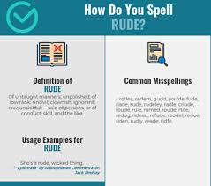 The phonetic symbols used in this ipa chart may be slightly different from what you will find in other sources, including in this comprehensive ipa chart for english dialects in wikipedia. Correct Spelling For Rude Infographic Spellchecker Net