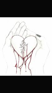Pin By Iines On Zeichnungen Broken Heart Drawings Heart Drawing Broken Heart Art