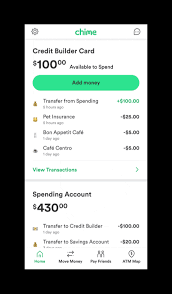 You can make the transfer in your chime app, from the move money. How To Build Credit With Credit Builder Chime