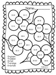 With a right approach, coloring pages of roses will appeal to anyone! Flower Color By Number Subtraction Within 20 By Mgbresources Tpt