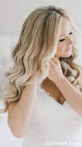 Clip In Hair Extensions Ash Blonde Color 60 220 Grams Bridal Hair Down Blonde Wedding Hair Wedding Hair Down