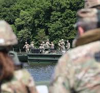 2061st MRBC conducts wet gap crossing training during ...