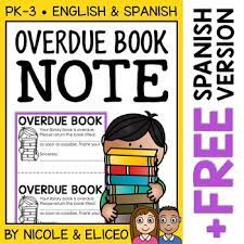 We did not find results for: This Downloads In English Plus A Free Spanish Version I Made These Overdue Book Library Books Library Lesson Plans School Library Decor