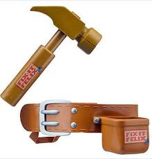 Disney Wreck-It Ralph Fix-it Felix Jr. Belt and Hammer Set