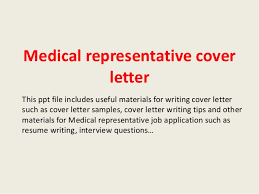 Medical sales representative cover letter example (text version) vlatka labas. Medical Representative Cover Letter