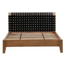 The upholstery is in soft shades. Rattan Timber Single Double Queen King Bed Frames 4 Poster Beds Oz Design Furniture
