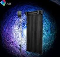 P25 Outdoor Transparent LED Display Building Curtain LED Display LED Media  Facade