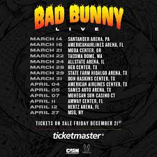 Bad bunny concerts are rambunctious and frequently sell out as devoted fans rush to get cheap tickets. Bad Bunny Announces 2019 Us Tour Dates