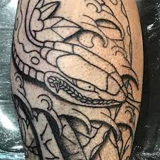 Check spelling or type a new query. Chris Lambert Tattoo New Japanese Snake Lower Leg Sleeve In Progress