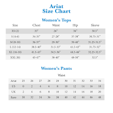 Ariat Women U S Jeans Sizing Chart Www Prosvsgijoes Org