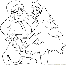 Maybe you would like to learn more about one of these? Santa Decorating Tree Coloring Page For Kids Free Christmas Tree Printable Coloring Pages Online For Kids Coloringpages101 Com Coloring Pages For Kids