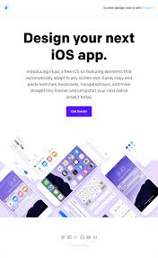 Introducing Fluid A Free Ios Kit For Framer Really Good Emails Best Email Product Launch Email Design