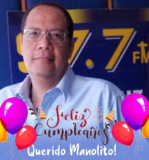 La gran familia de Radio Luz, saluda en el día de su cumpleaños a nuestro  hermano Manolo Mirasol, director de nuestra emisora. Damos gracias a Dios  por su vida y por la