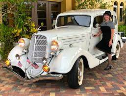 Vintage Style Wedding Day Wedding Classic Wedding Car American Classic