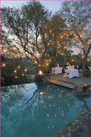 Fairy Lights Outdoor Outdoor Spaces Backyard