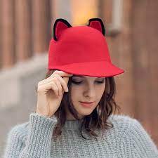 Cute Cat Ear Beret Hat For Women Hats For Women Cat Ear Beret Beret Hat