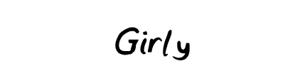 Girly things script font features. Girly Font Ffonts Net