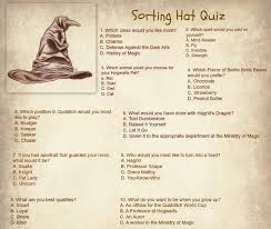 Sorting Hat Quiz Harry Potter Printables Harry Potter Classroom Harry Potter Activities
