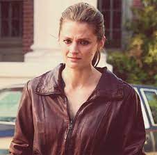 Pin By Deb Sibert On Stana Katic Leather Jacket Red Leather Jacket Coat Closet