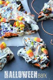 Halloween Bark Fun Halloween Food Recipe Halloween Food For Party Food Halloween Treats