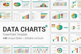 Fully Editable Data Charts Powerpoint Template Yekpix