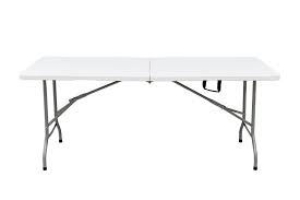 Maybe you would like to learn more about one of these? China Cosco Deluxe 6 Foot X 29 Inch Fold In Half Blow Molded Folding Table White China Fold In Half Table 180cm Length