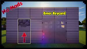 Paypal key is a virtual card and a new way to use your paypal account anywhere cards are accepted online. Minecraft How To Make Security Key Card Door Youtube
