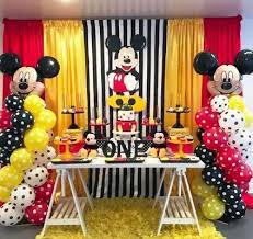 Mickey Mouse Theme Birthday Party Venuelook Mickey Mouse Birthday Theme Mickey Mouse Birthday Decorations Mickey Mouse Clubhouse Birthday Party