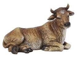 Joseph Studio Ox Laying Down Christmas Nativity Figurine This Is An Amazon Affiliate Link To View Further For This Item Visit Th Hindu Art Ox Nativity Set