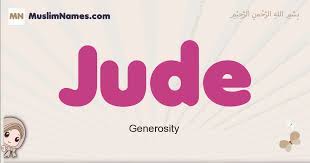 No baby's success is guaranteed before its birth, but you may be able to give your child a helping hand that will stick with them through their life. Jude Meaning Of The Muslim Baby Name Jude