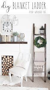 Diy Farmhouse Blanket Ladder For 5 Farm House Living Room Farmhouse Blankets Home Decor Accessories