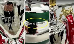The football association premier league limited). Jumping The Gun Or A Hoax Footage Shows Liverpool Engraved Onto The Premier League Trophy Daily Mail Online