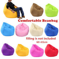 Pound for pound these are by far the most comfortable beanbag chairs you have ever sat in, laid on, or accidentally fell asleep in. Unfilled Lounge Bean Bag Sofa Cover Home Soft Lazy Sofa Cozy Single Chair Pouf Puff Couch Tatami Living Room Durable Furniture Sofa Cover Aliexpress