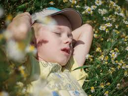 2+ Hundred Blond Child Daisy Wild Royalty-Free Images, Stock Photos &  Pictures