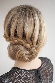 Some braided hairstyles that always work: 30 Buns In 30 Days Day 7 Lace Braided Bun Hair Romance