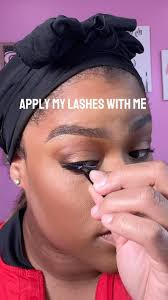 Here are my 3 tips for when applying lashes: , 1. ALWAYS trim your lashes  to fit your lash shape. , When they are too long, they scratch your inner  corner and become an irritant. Then they hang and ...