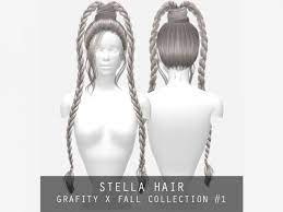 Wow I Love This Hair By Graffity So Cool You Know What To Do Sims Hair Sims Sims 4